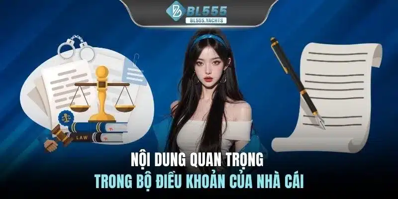 Nội dung quan trọng trong bộ điều khoản của nhà cái